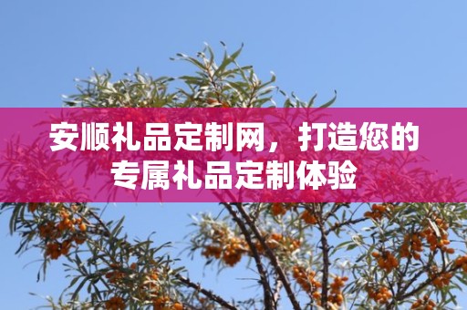 安顺礼品定制网，打造您的专属礼品定制体验
