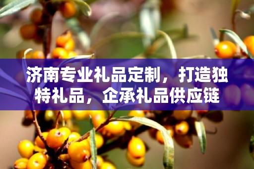 济南专业礼品定制，打造独特礼品，企承礼品供应链